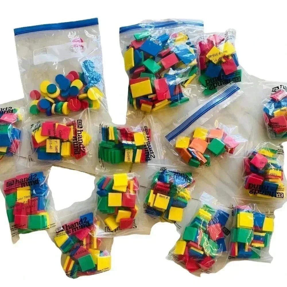 Foam Geometric Manipulatives  
